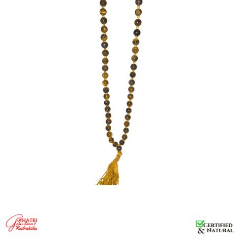 Tiger Eye Mala — view 2