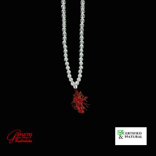 Sphatik Mala Diamond Cut 9MM — view 2