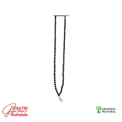 Agate Mala (Black) — view 2