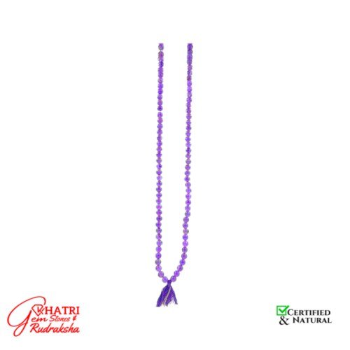 Amethyst Mala — view 2