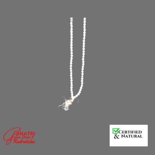 Agate Mala (white) — view 2
